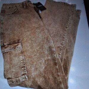 Stylish Brown Flare Jeans for Women